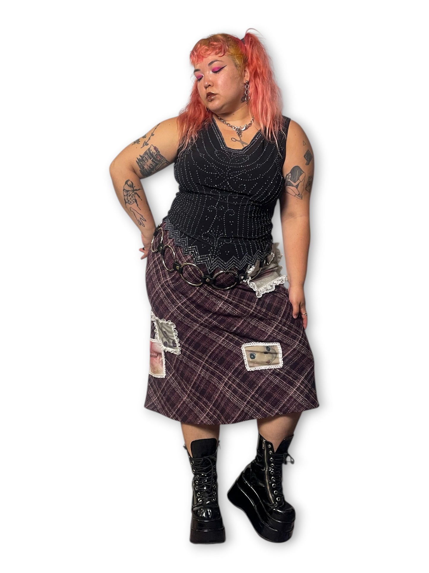 90’s/Y2K Whimsygoth Beaded Tank Top (2X)