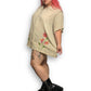 Y2K All American Comfort Beige Blouse (5X)