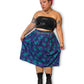80’s/90’s Retro Floral Paisley Skirt (1X/2X/3X)