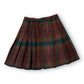 80’s Evan-Picone Red Plaid Pleated Skirt (S)