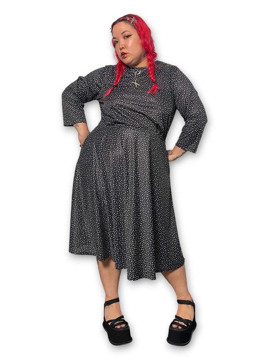 90’s/Y2K Retro Polka Dot Dress (2X)