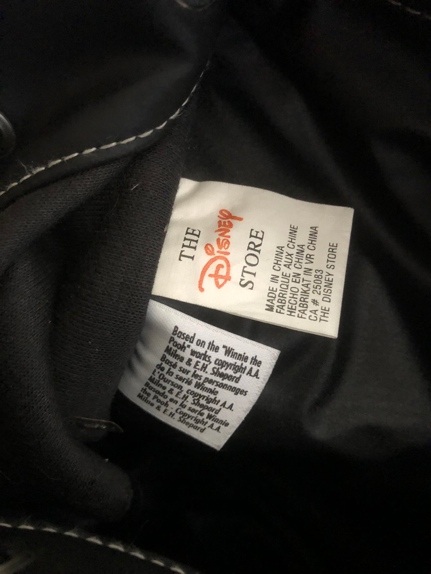 90’s/Y2K Tigger Black Backpack