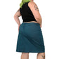 90’s/Y2K Teal Blue Pencil Skirt (2X/3X)