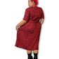 Y2K Animal Print Boho Maxi Dress (3X)