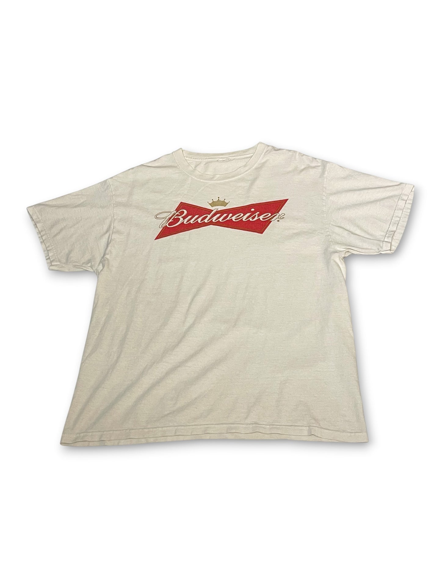Budweiser White Tee (L)