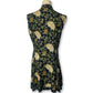 90’s Floral Print Mini Dress (L)