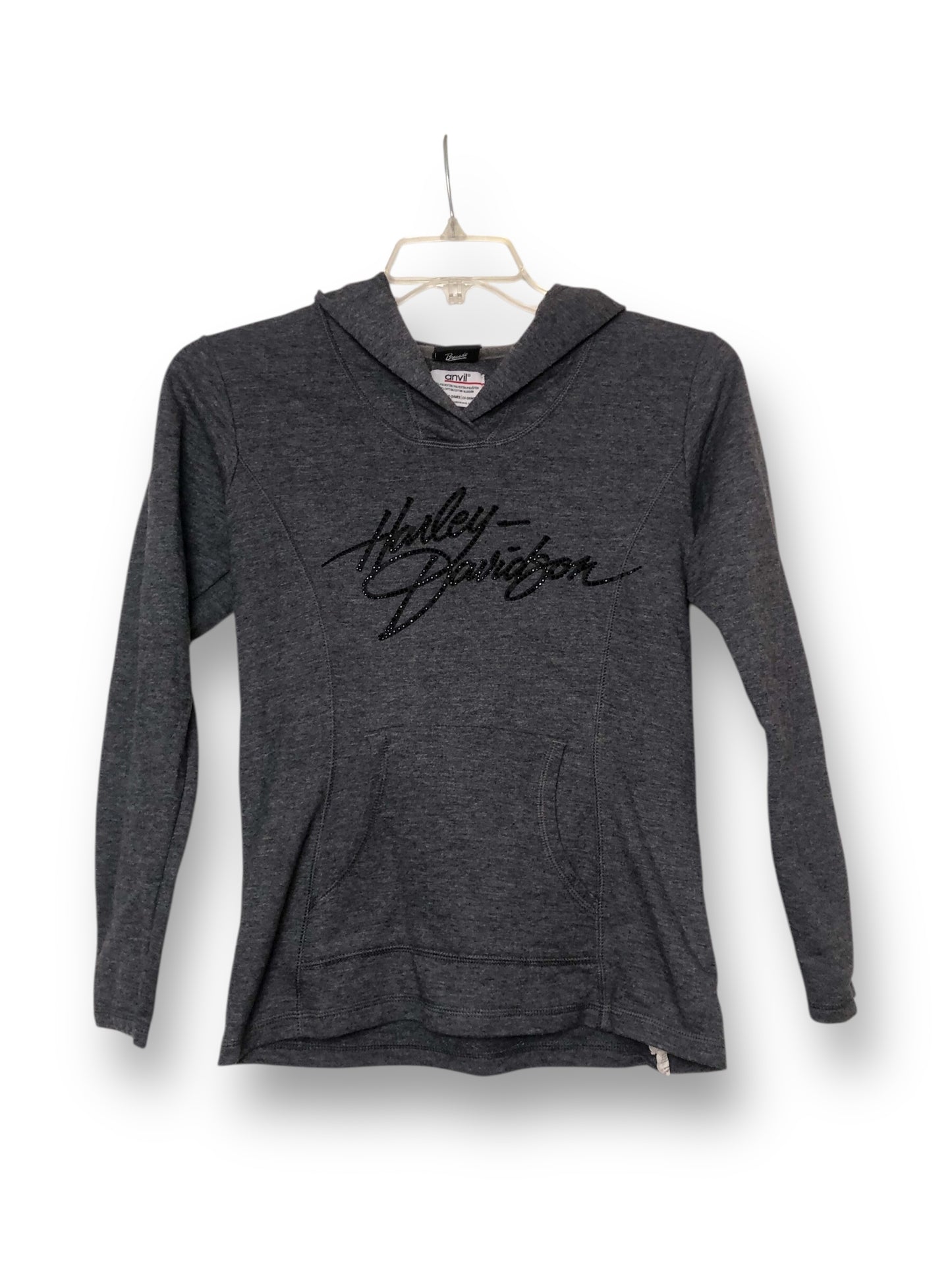 Harley Davidson Dark Gray Pullover Hoodie (S)