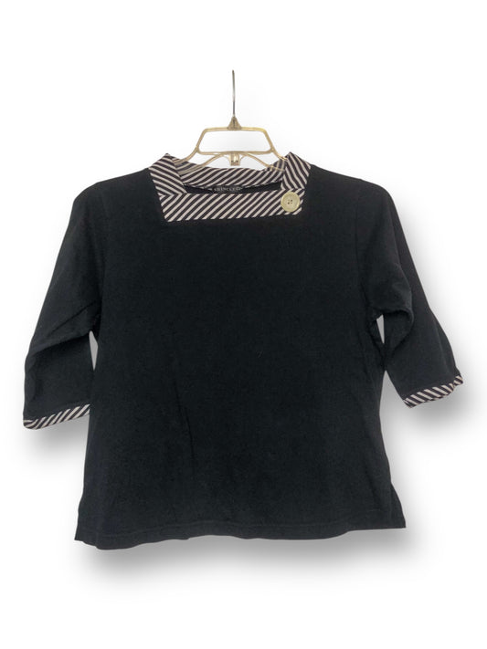 90’s/Y2K Shinclee Black Long Sleeve Shirt (M)
