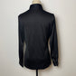 70’s Black Retro Blouse (M)