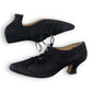 80’s/90’s Premier Black Suede Heels (7.5)