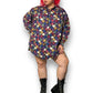 Y2K Roaman’s Colorful Checkerboard Button Down Shirt (XL/2X)