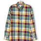 Y2K/Modern Paul Frederick Pastel Checkered Print Button Down Shirt (M/L)