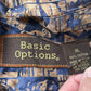 90’s Basic Options Brown and Blue Checkered Print Button Down Shirt (XL/1X/2X)