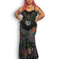 90’s Ruby ‘n’ Style Patchwork Floral Paisley Maxi Skirt (XL/2X)