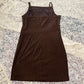 90’s Brown Mini Dress (S)