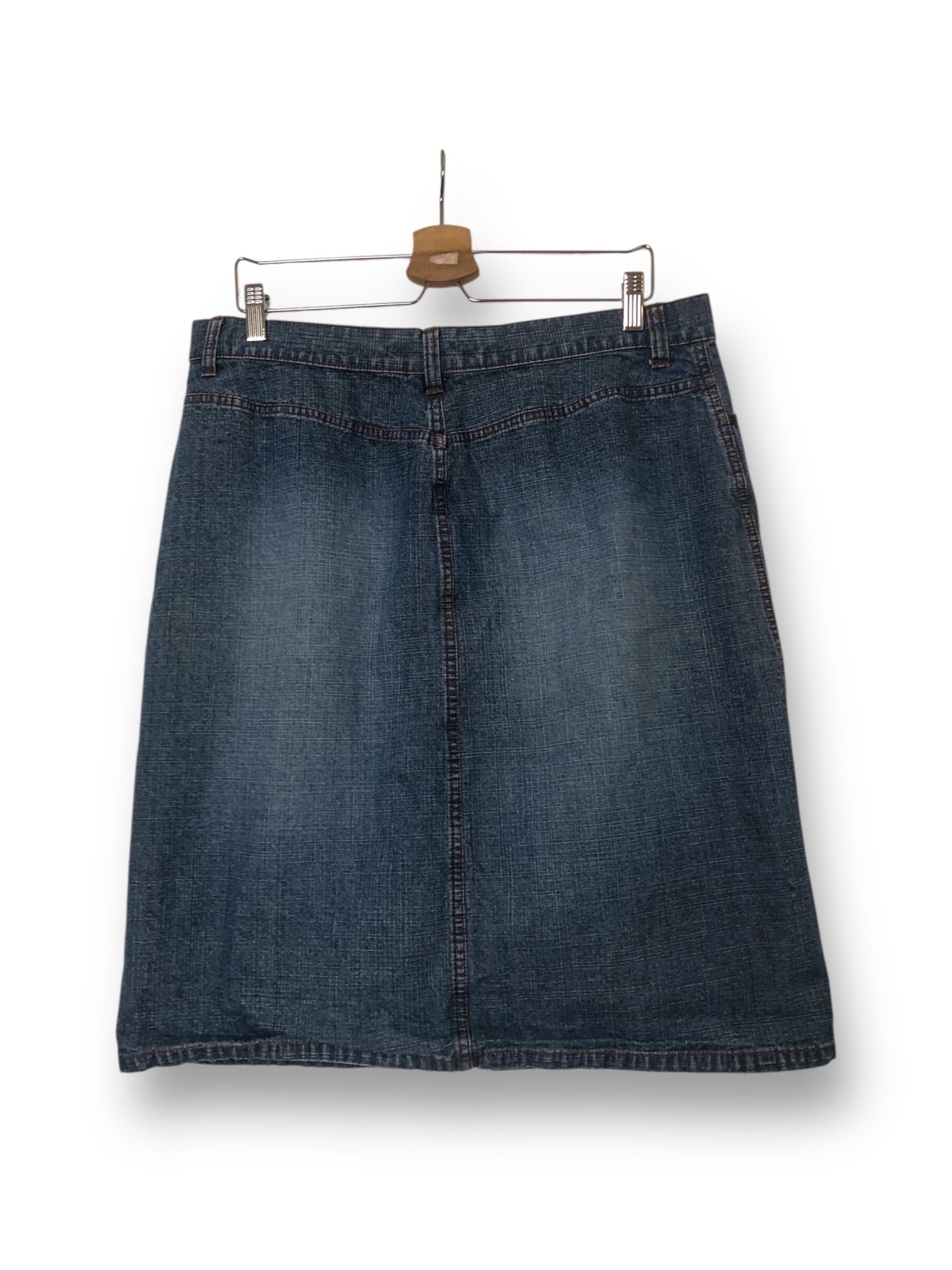 Y2K/Modern Faded Glory Denim Skirt (XL)