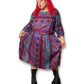 80’s Retro Print Midi Dress (2X/3X)