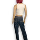 Y2K Angels Dark Wash Jeans (XL)