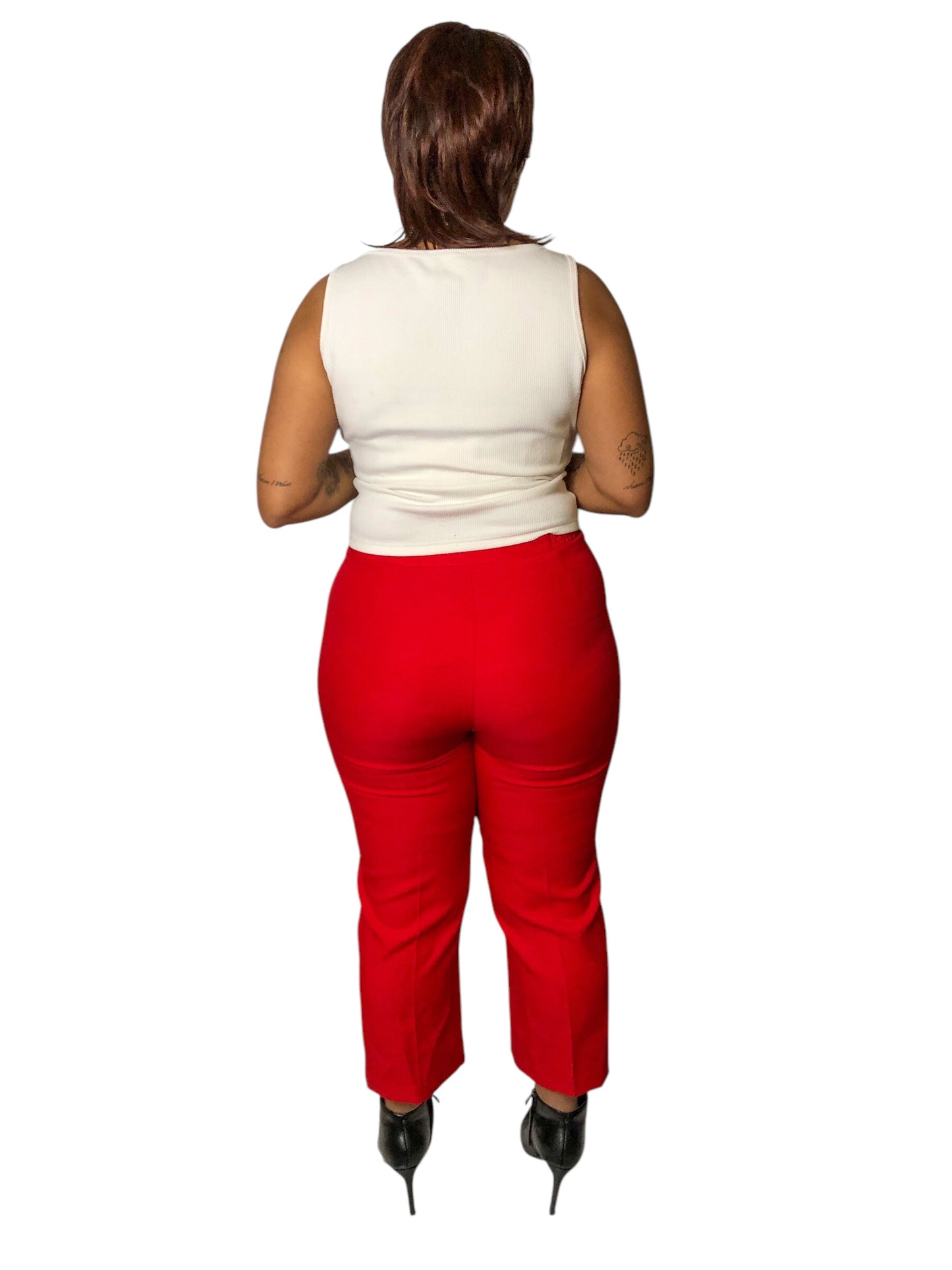 80’s/90’s Haberdashery by Personal Cherry Red Pants (XL)