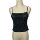 90’s/Y2K Lace Tank Top (M)