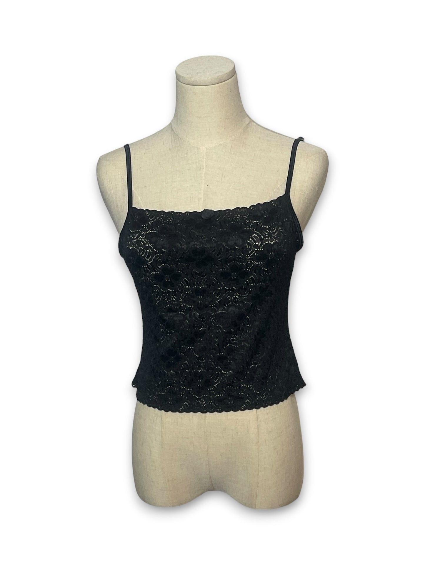 90’s/Y2K Lace Tank Top (M)