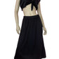 80’s Topics California Black A-Line Skirt (M/L)