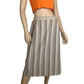 70’s London Fog Tan Striped Pencil Skirt (L)