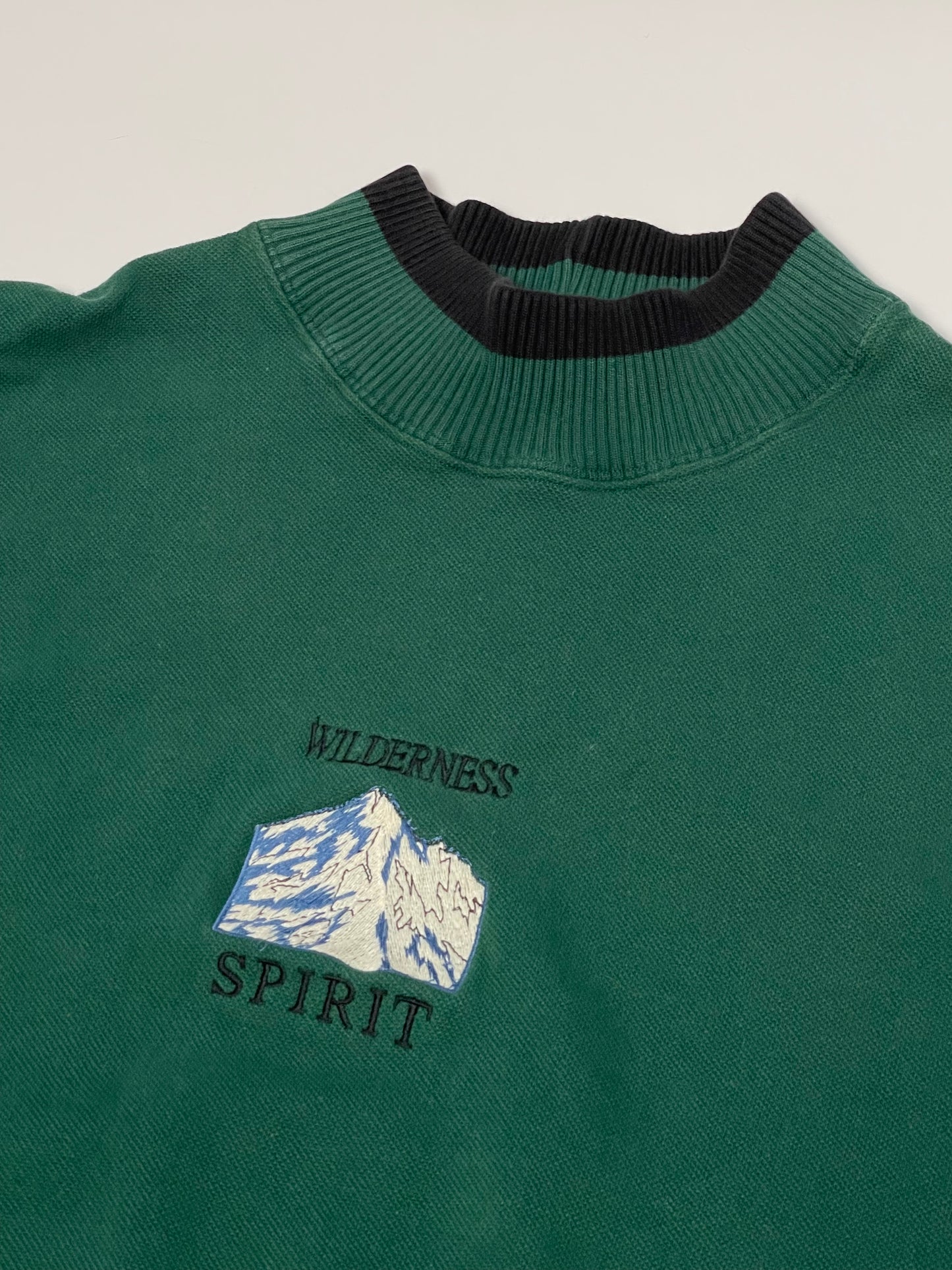 90’s Forest Green Pullover Turtleneck (L)