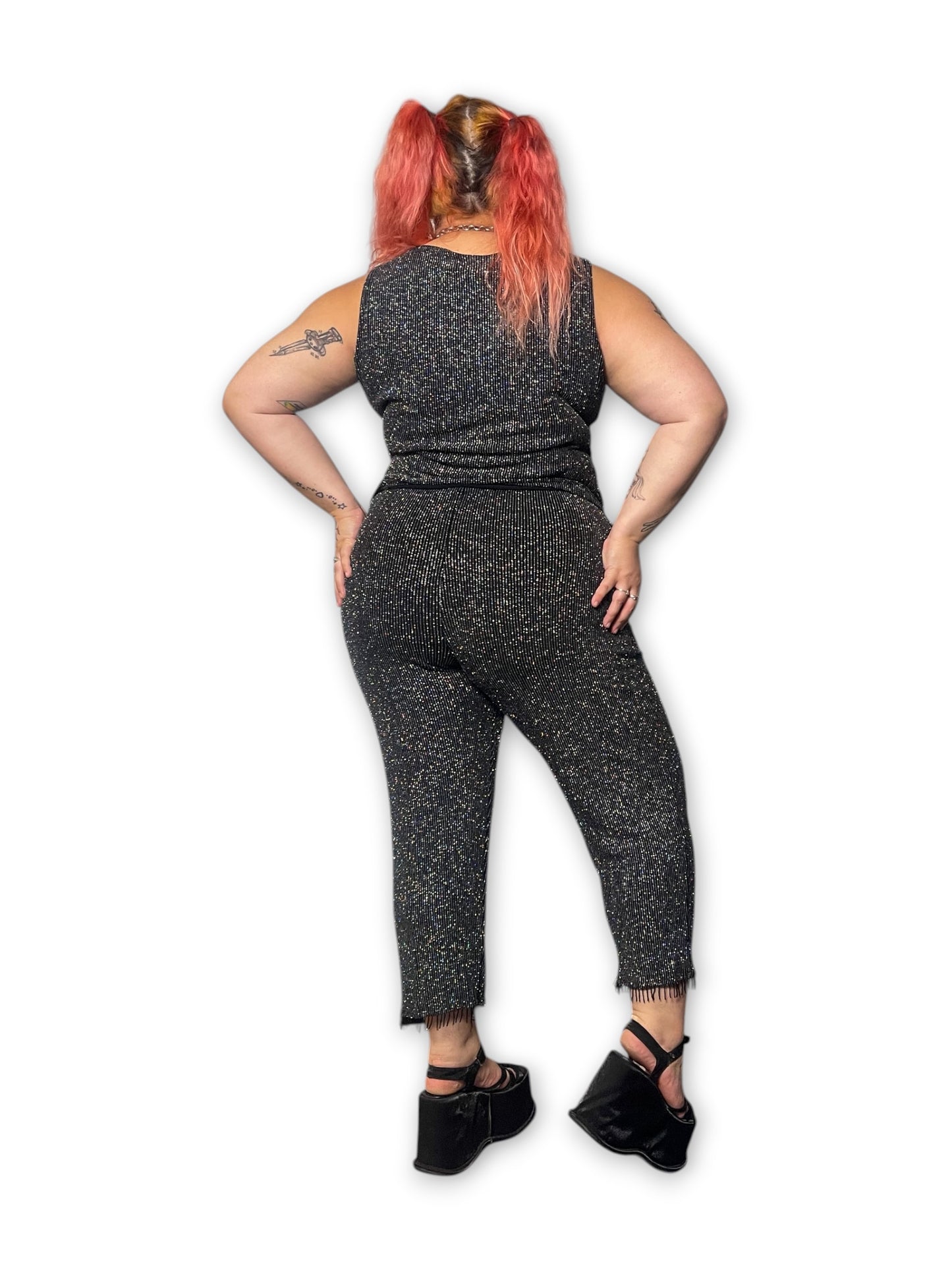 90’s Goth Glam 2-Piece Set (XL/1X)