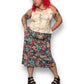 Y2K Jaclyn Smith Colorful Floral Skirt (L/XL/2X)