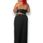 90’s Alex Evenings Black Mesh Layered Pants (3X)