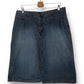Y2K/Modern Faded Glory Denim Skirt (XL)