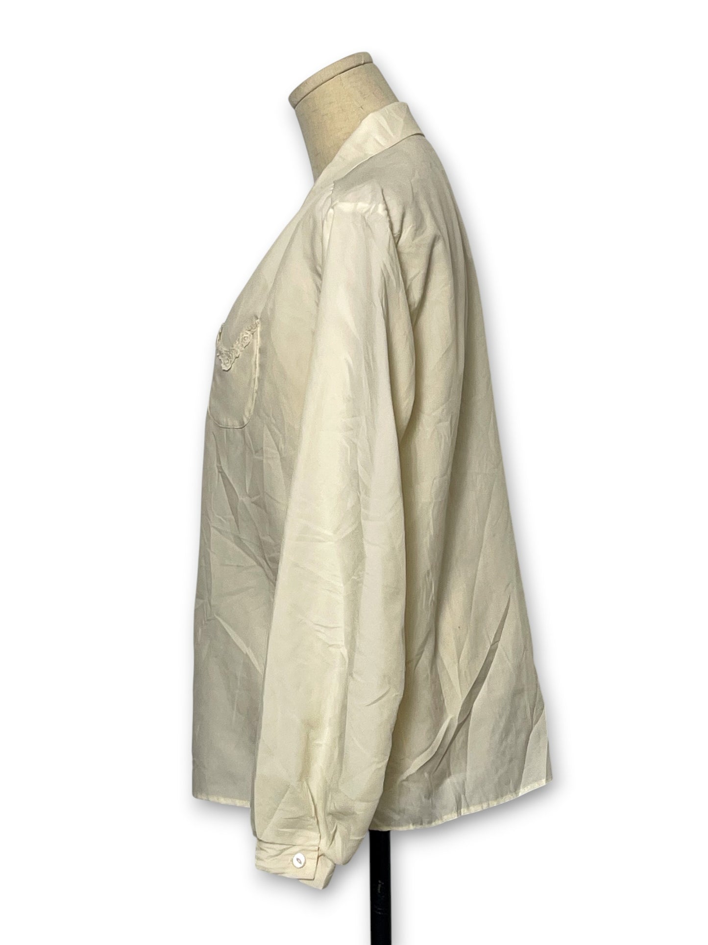 70’s/80’s Coquette Blouse (L/XL)