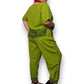 90’s/Y2K Mlle Gabrielle Olive Green 2-Piece Set (3X)