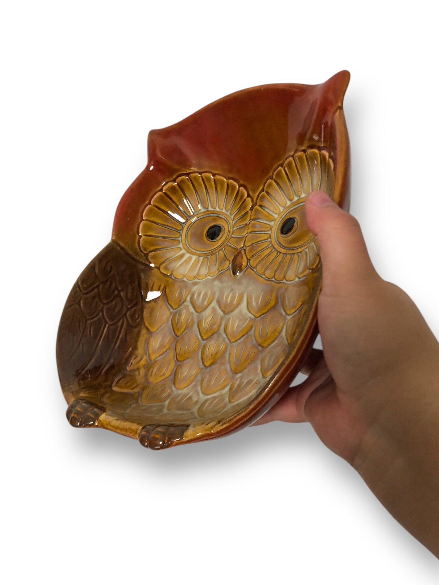 Vintage Ceramic Owl Bowl