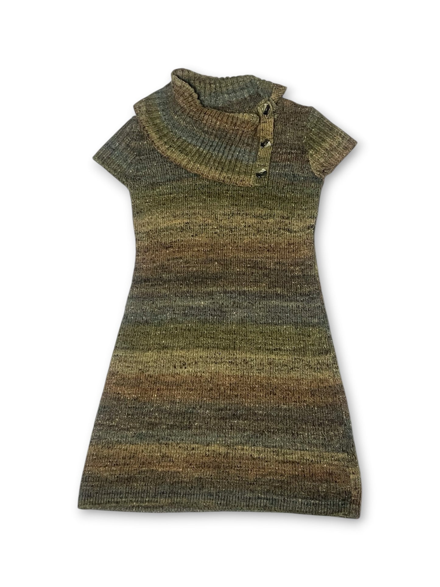 90’s/Y2K Boho Knit Mini Dress (M)