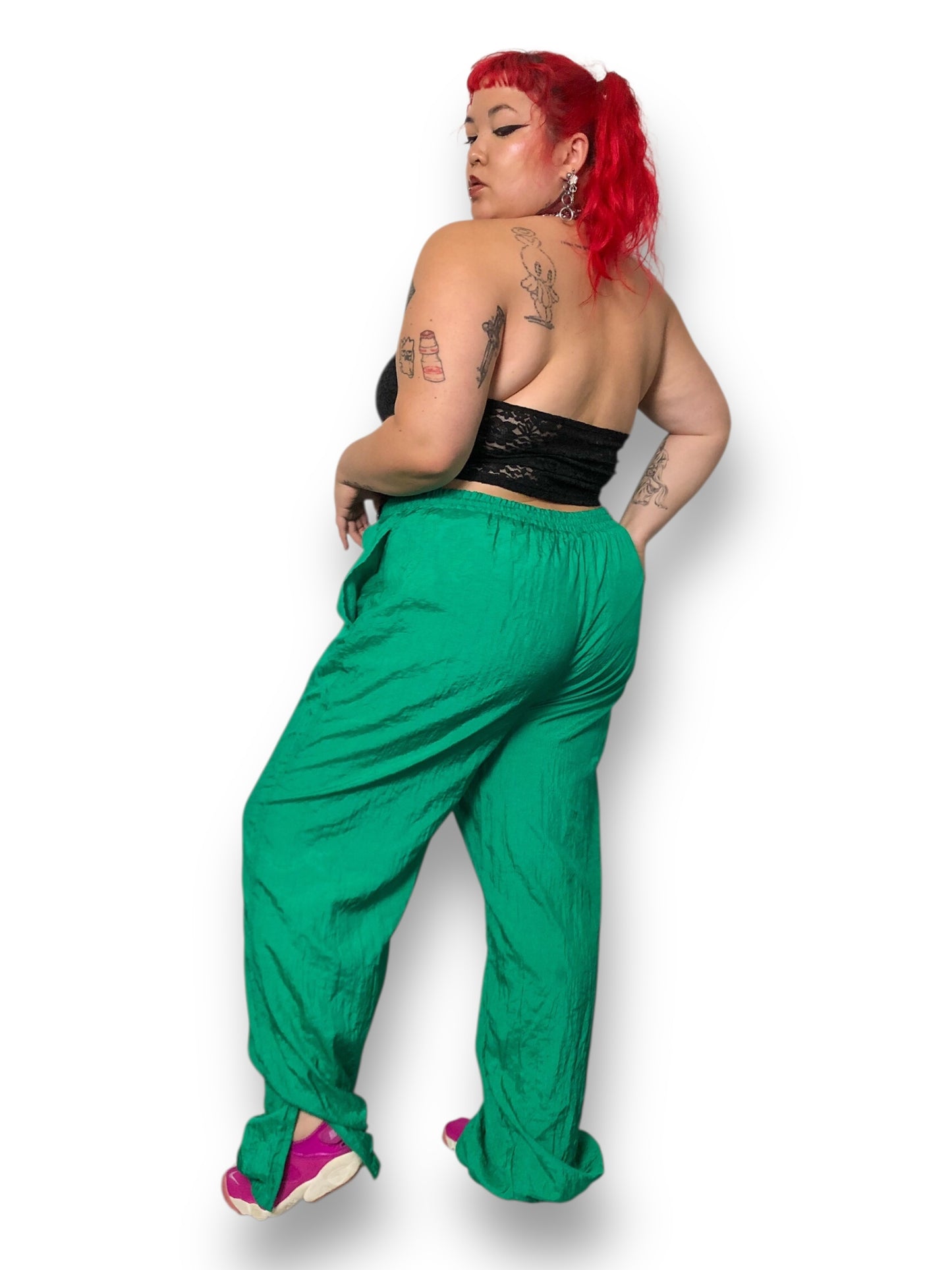 80’s Blair Boutique Green Track Pants (2X)