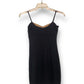 Y2K Moda International Black and Cream Bodycon Dress (S/M)