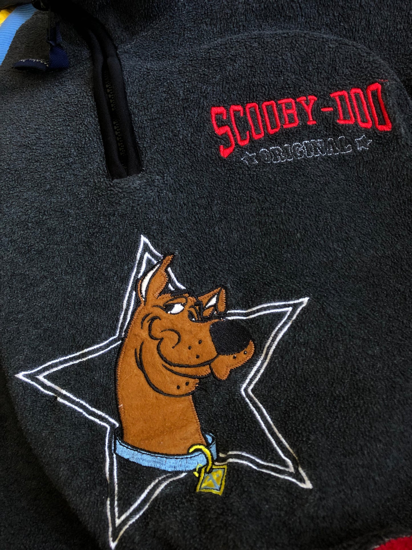 Y2K Scooby Doo Gray Fleece Pullover (4X)