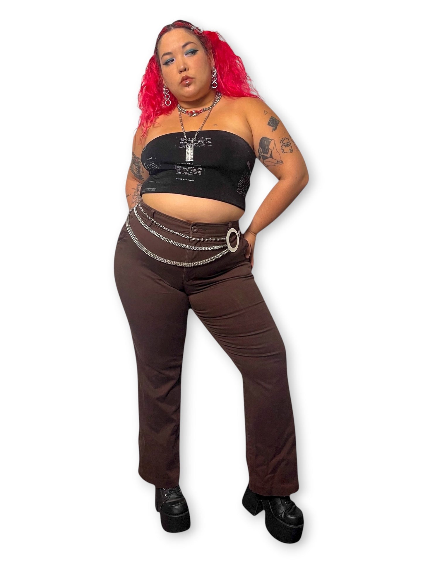 Y2K/Modern Lee Brown Pants (2X)