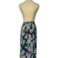 Y2K Retro Floral Pleated Skirt (M/L)