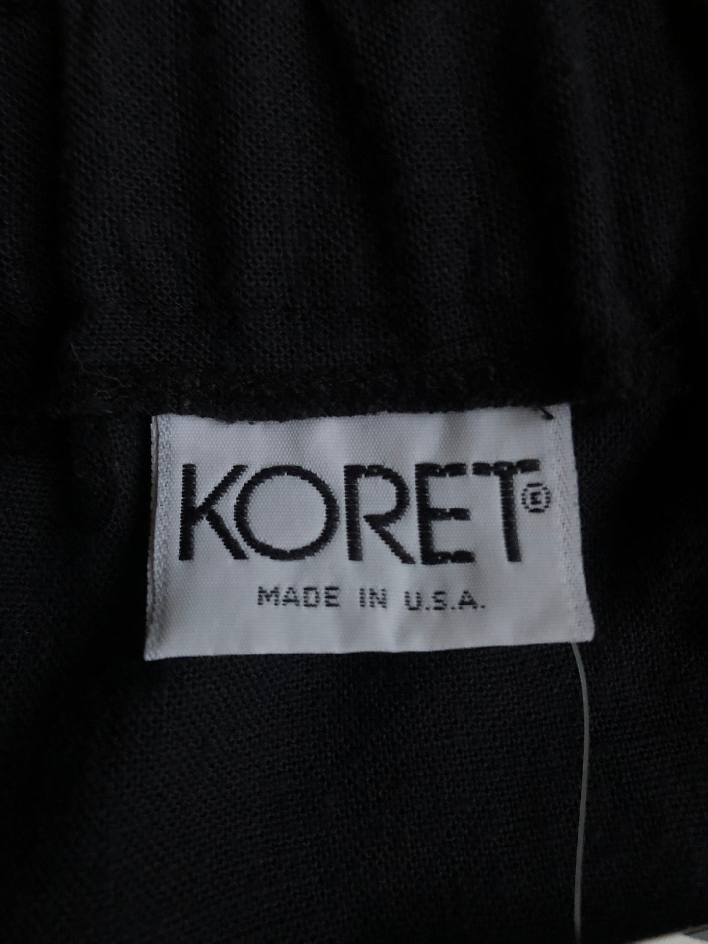 80’s/90’s Koret Black Trousers (XL)