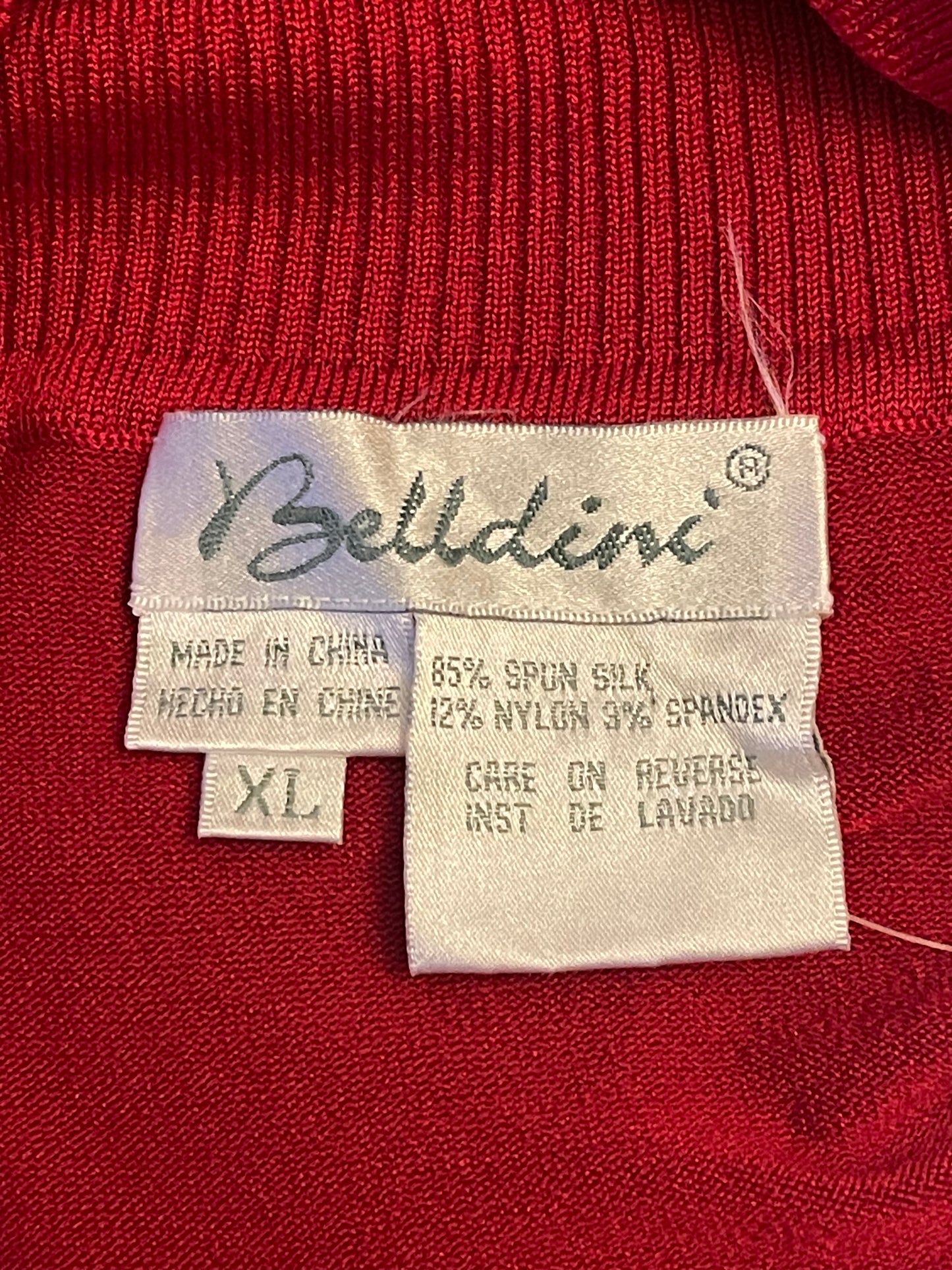 90’s Knit Turtleneck Sleeveless Top (XL/1X)