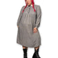 80’s/90’s Retro Plaid Midi Dress (1X/2X)