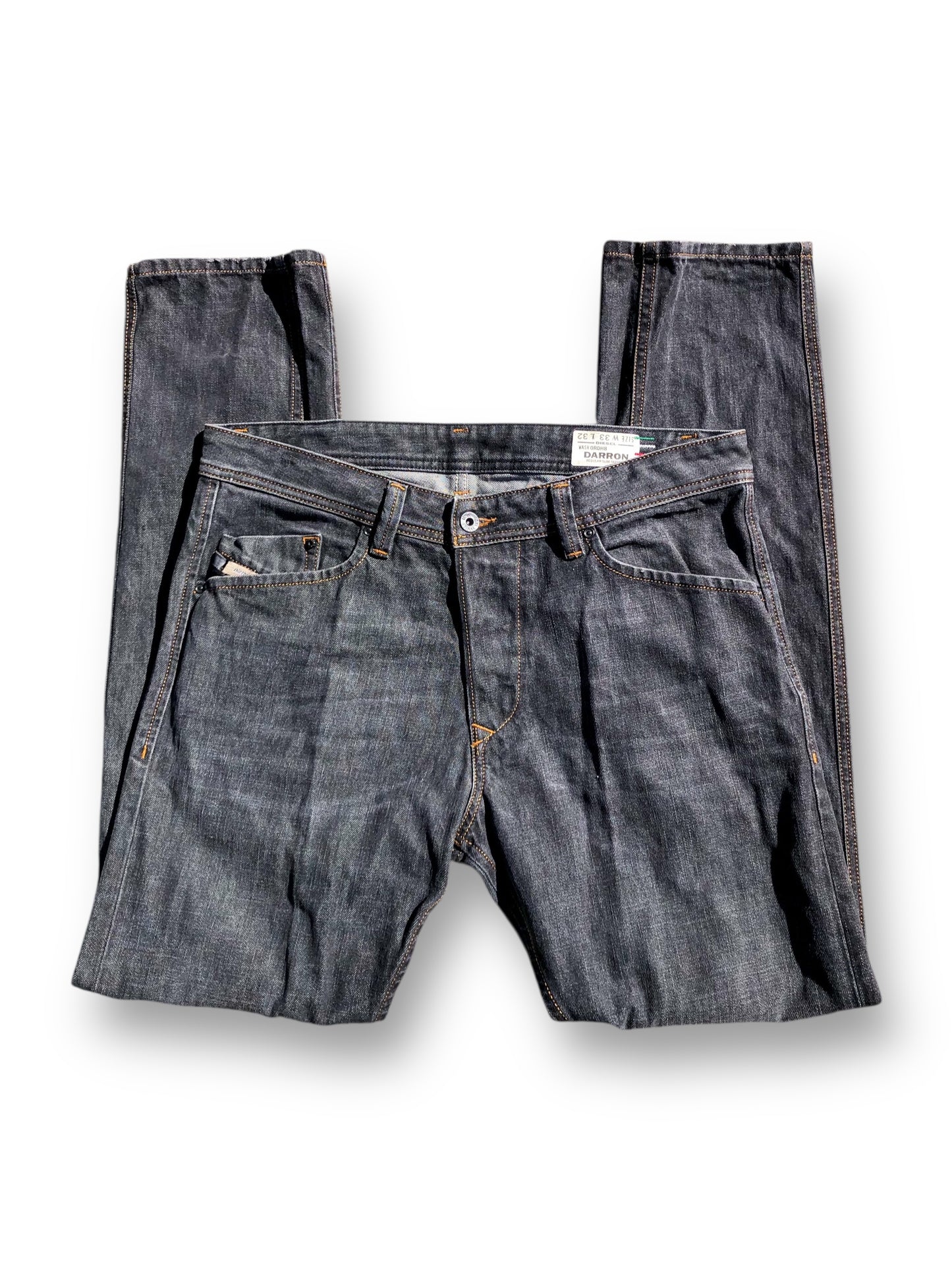 Y2K Diesel Dark Gray Darron Jeans (L/XL)