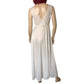 50’s Vanity Fair White Maxi Slip Dress (M)