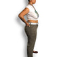Y2K Dockers Olive Green Pleated Pants (2X)