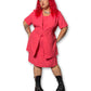 90’s Coral Layered Pencil Dress (3X)