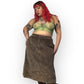 70’s Clubhouse II Light Brown Corduroy Skirt (2X)