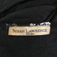 90’s Susan Lawrence Black and White Floral Tank Top (L/XL)